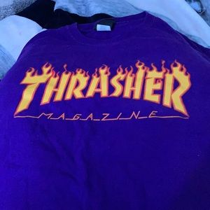 Thrasher on brand T-shirt